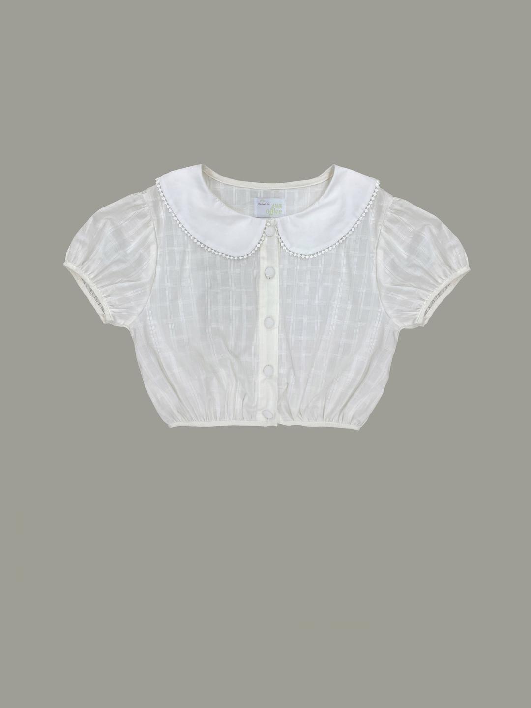 vintage collar blouse