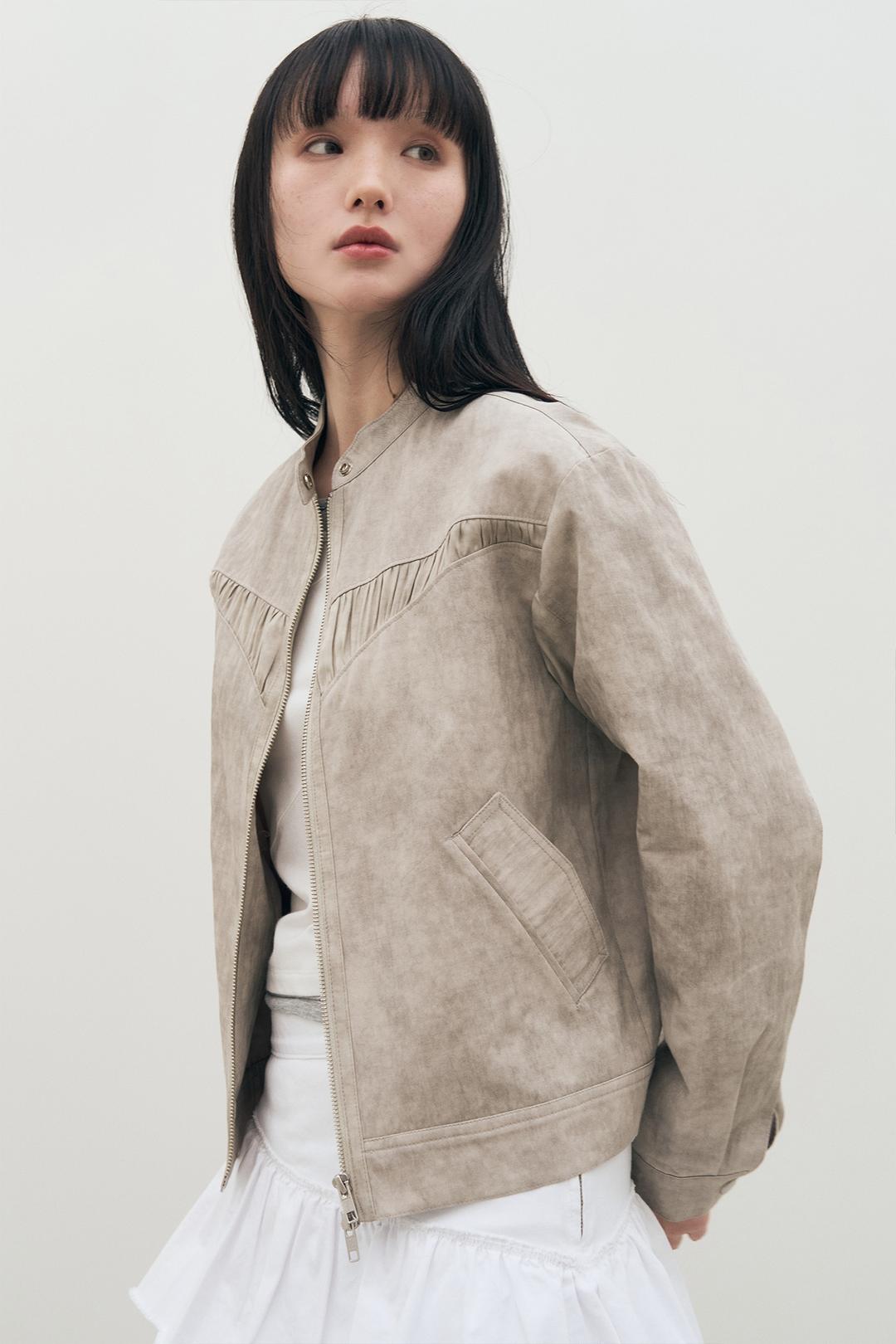 VINTAGE DYING JACKET / BEIGE