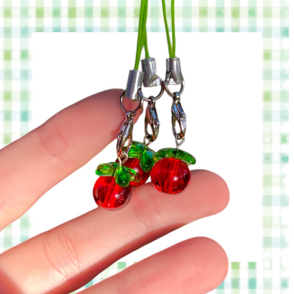 방울 토마토 키링 / 비즈 백꾸 스트랩