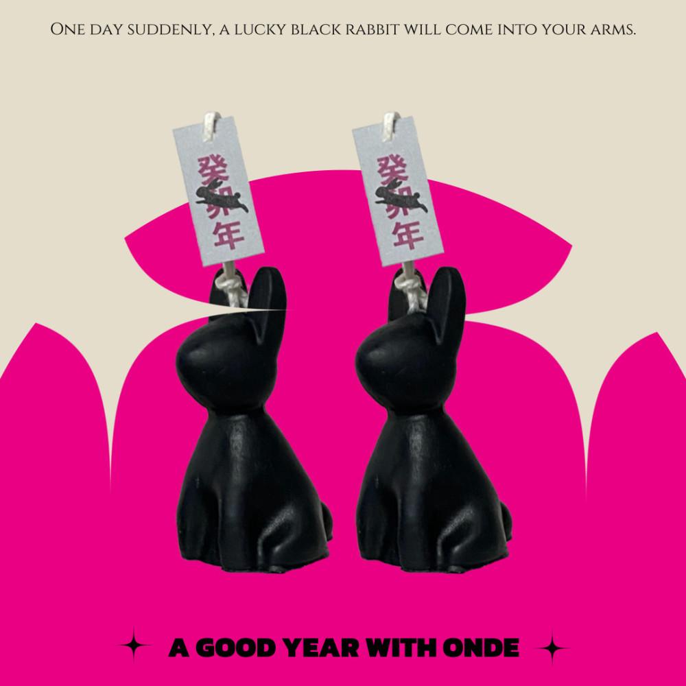 계묘년 검은토끼  캔들