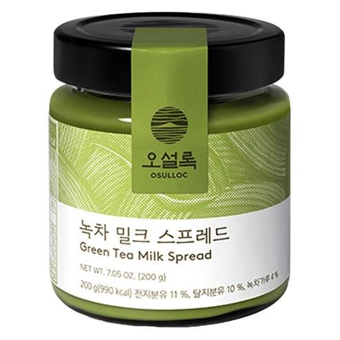오설록 녹차 밀크 스프레드, 200g, 1개 - 잼/스프레드 | 쿠팡