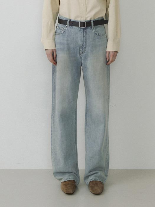 Wide denim (light vintage blue)