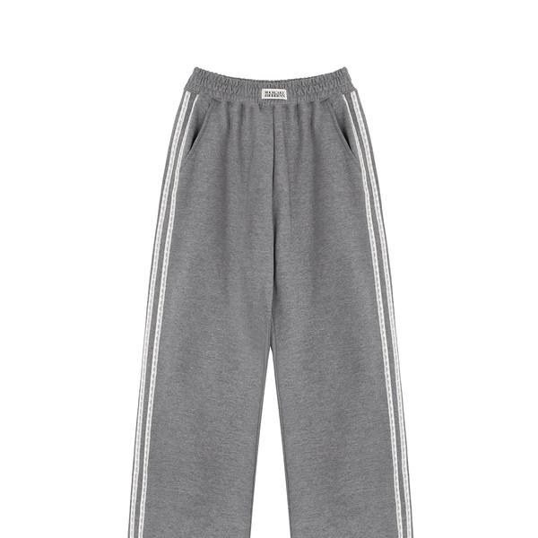 [5/24 예약배송] Lace Line 2way Jogger - Gray