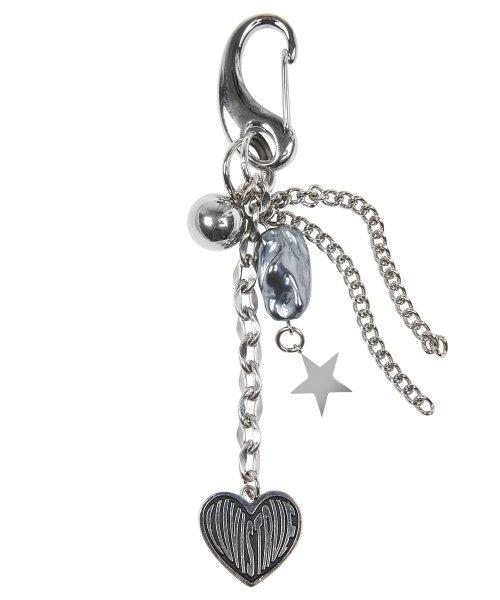 DN STONE KEYRING(SILVER)