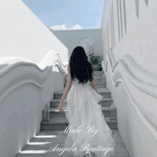 BEST!자체제작!당일발송!쉬폰 프릴 나시 롱 원피스 하늘하늘 여리여리 청순 여신 나들이 봄 여름 가을 여행 바캉스 룩