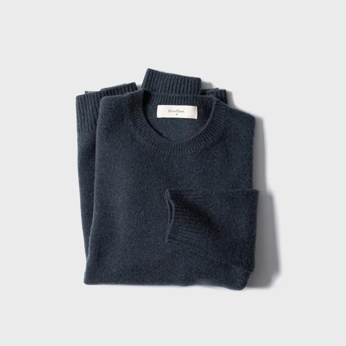 캐시미어 스웨터 / 미드윈터 - 미드나잇