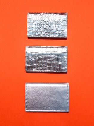 Silver card wallet 실버 카드지갑 [ 3-type ]