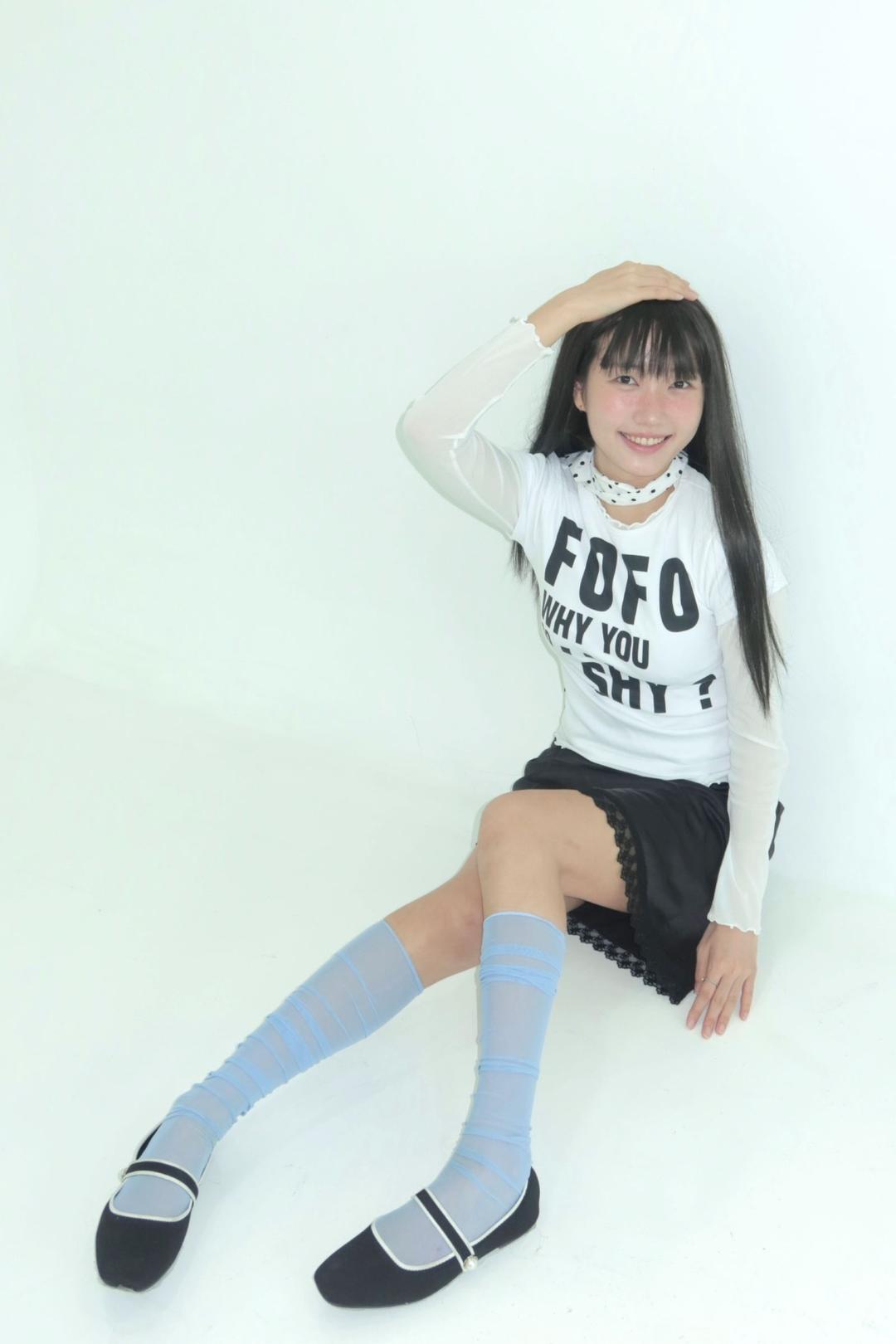 샤이포포 WHY SO SHY SLIM T Ivory