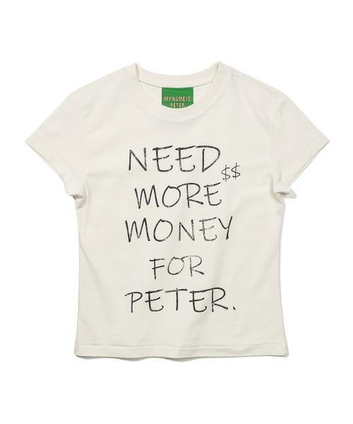 (W) MONEY T-SHIRTS - WHITE