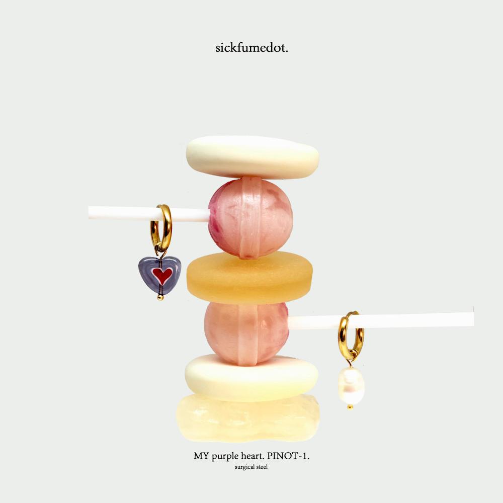 [식품닷/E][엔플라잉 김재현 착용] Pinot 1 Earrings