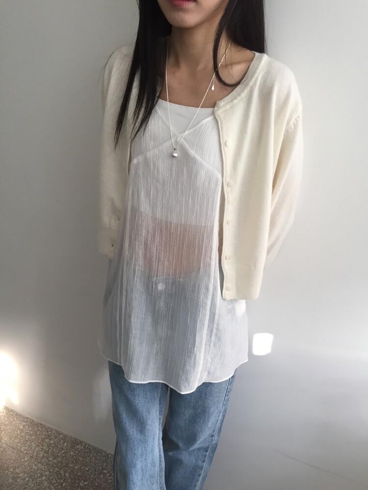 에테블루 sherbet dress( white)