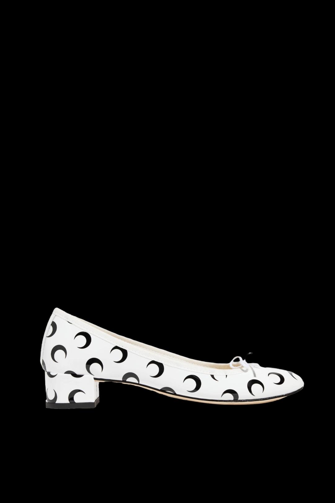 마린 세르 X 레페토 문 프린티드 레더 까미유 화이트