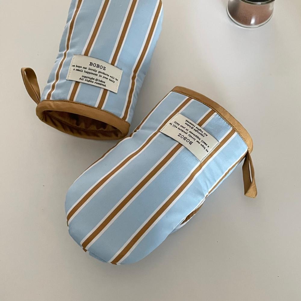 모모 스트라이프 주방장갑