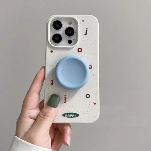 [신상] 아이폰 알파벳 땡땡이 아이보리 젤리 스마트톡 케이스 11 12 13 14 15 프로 맥스 플러스 친구 생일 선물 남자 여자 기념일