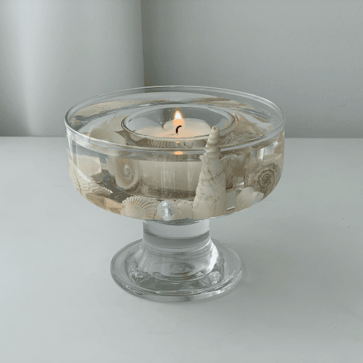 ♥선물추천♥여름바다 젤홀더+티라이트캔들