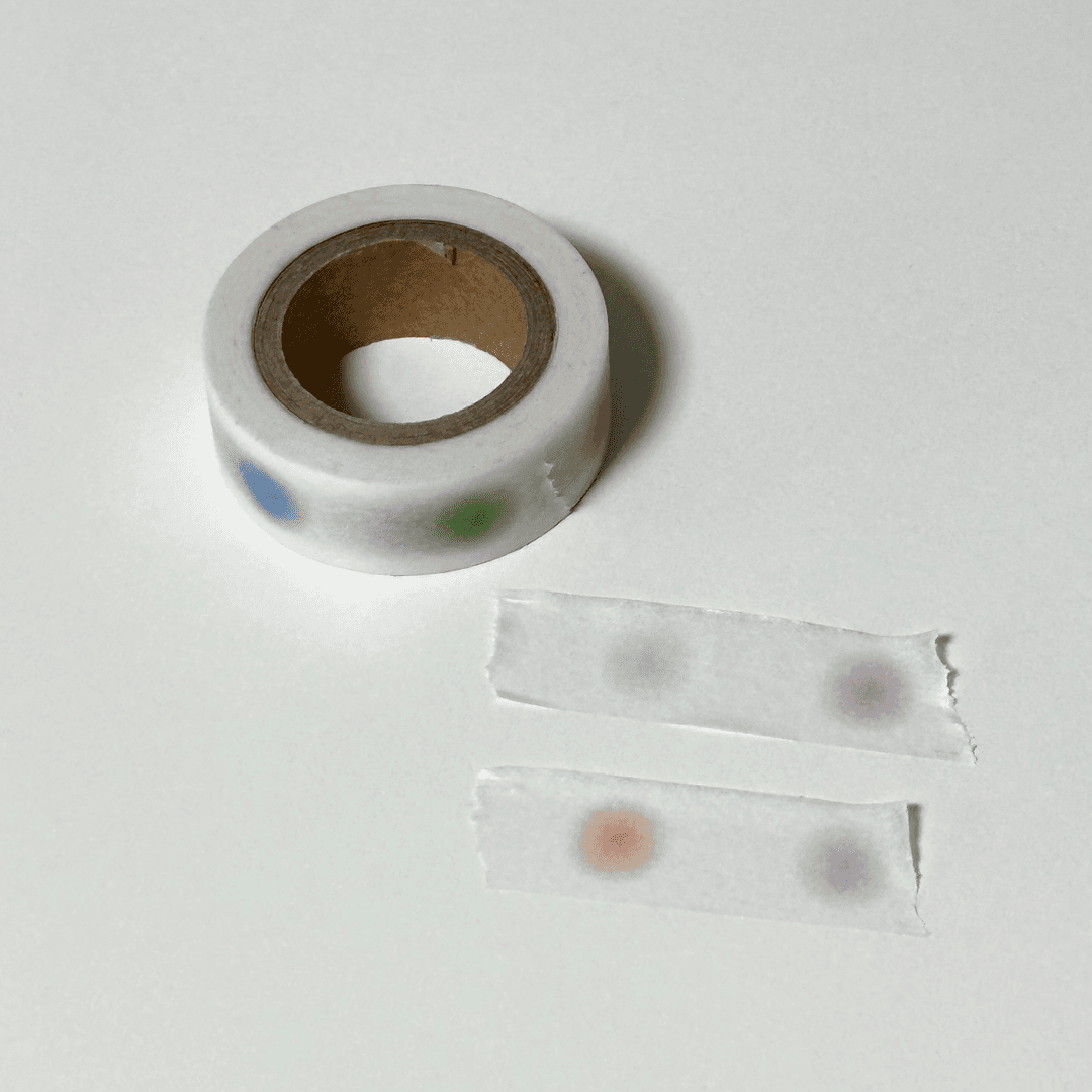 masking tape [cheek]