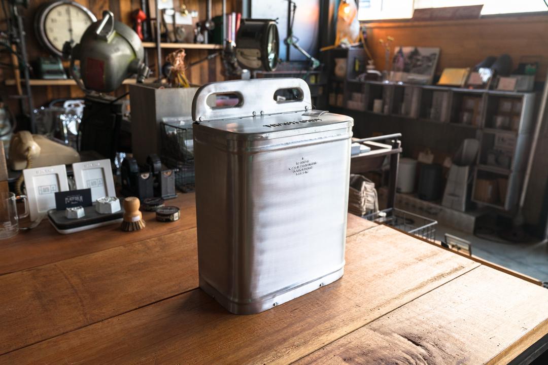푸에브코 PUEBCO / ALUMINIUM TRASHCAN