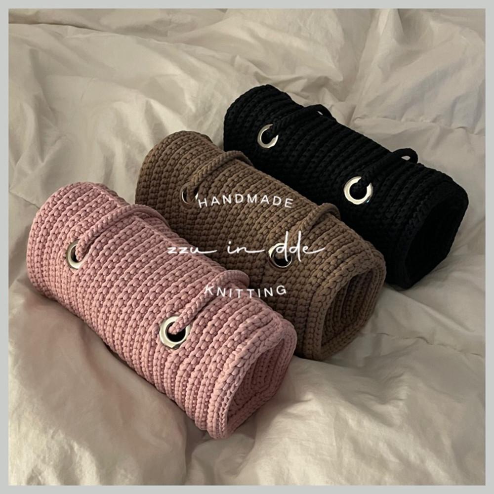 DIY 코바늘 실린더백 뜨기 패키지 쭈인뜨 키트 동영상 강의 포함 뜨개질