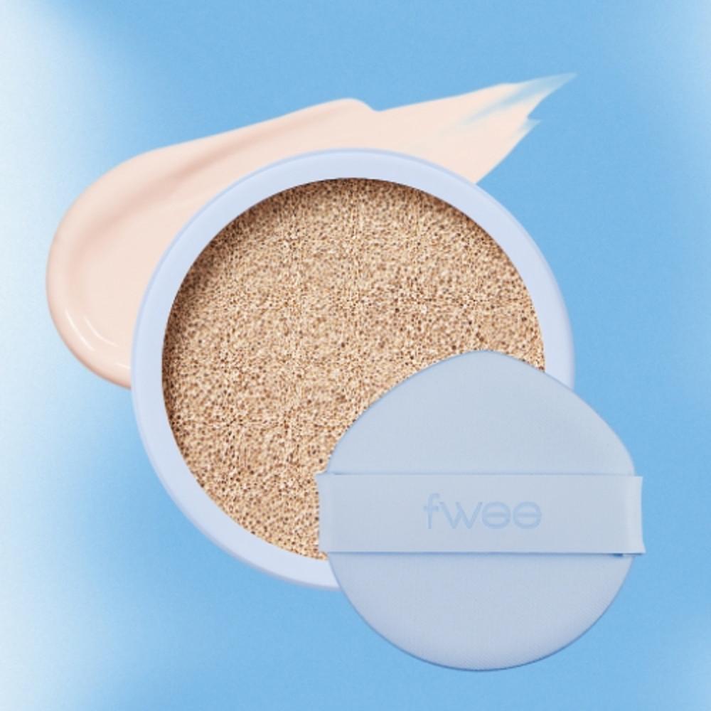 퓌 쿠션 글래스 내추럴 리필 파우치 13g (5 Colors)