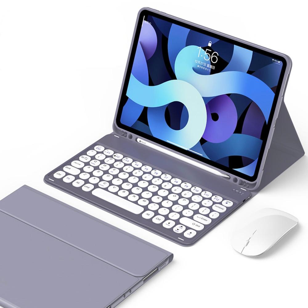 컬러모음 퍼플 보라 스카이블루 아이패드 블루투스 키보드 케이스 프로  5세대 11 10.9