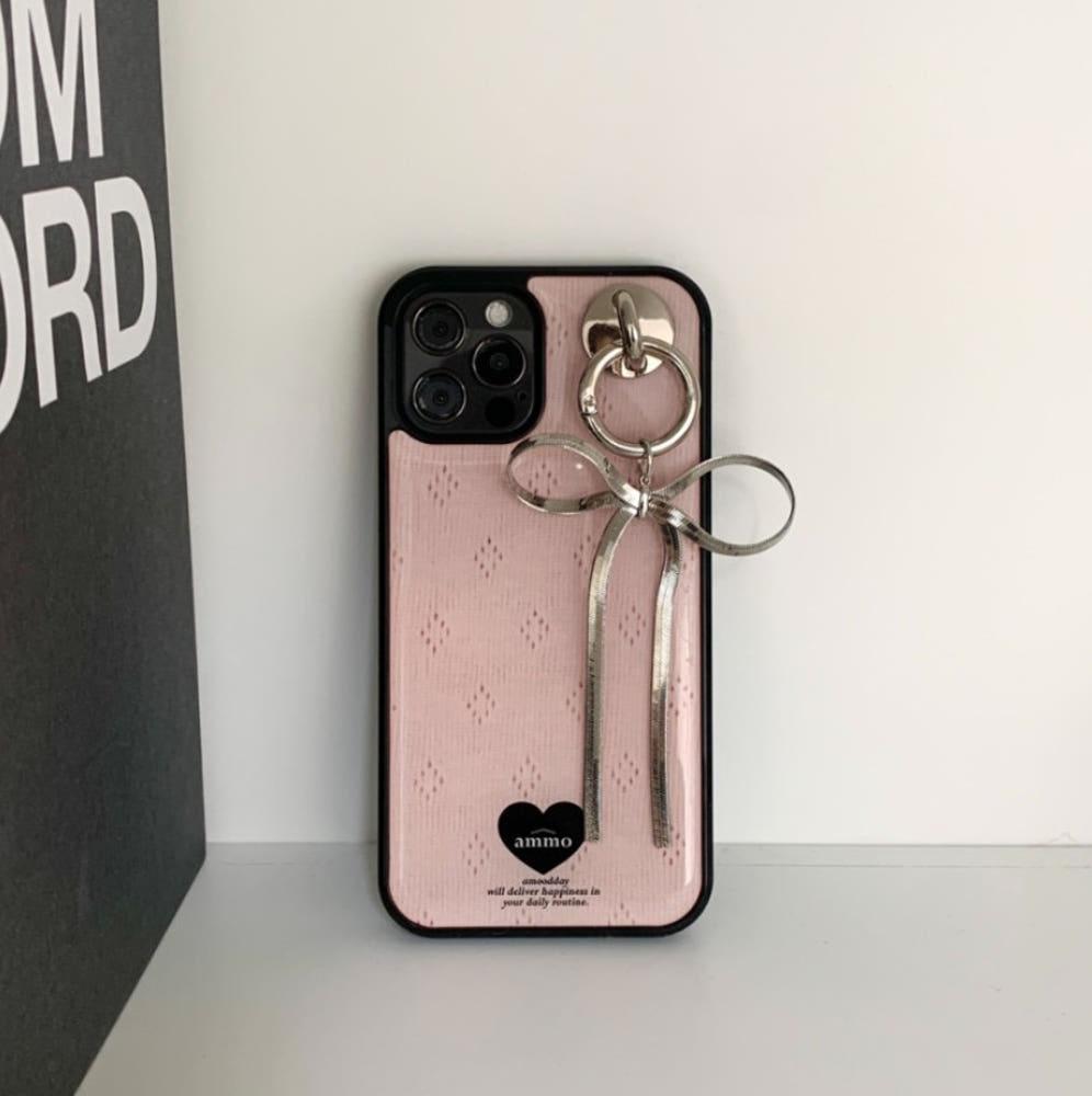 ammo 페브릭케이스 핑크 iphone 15