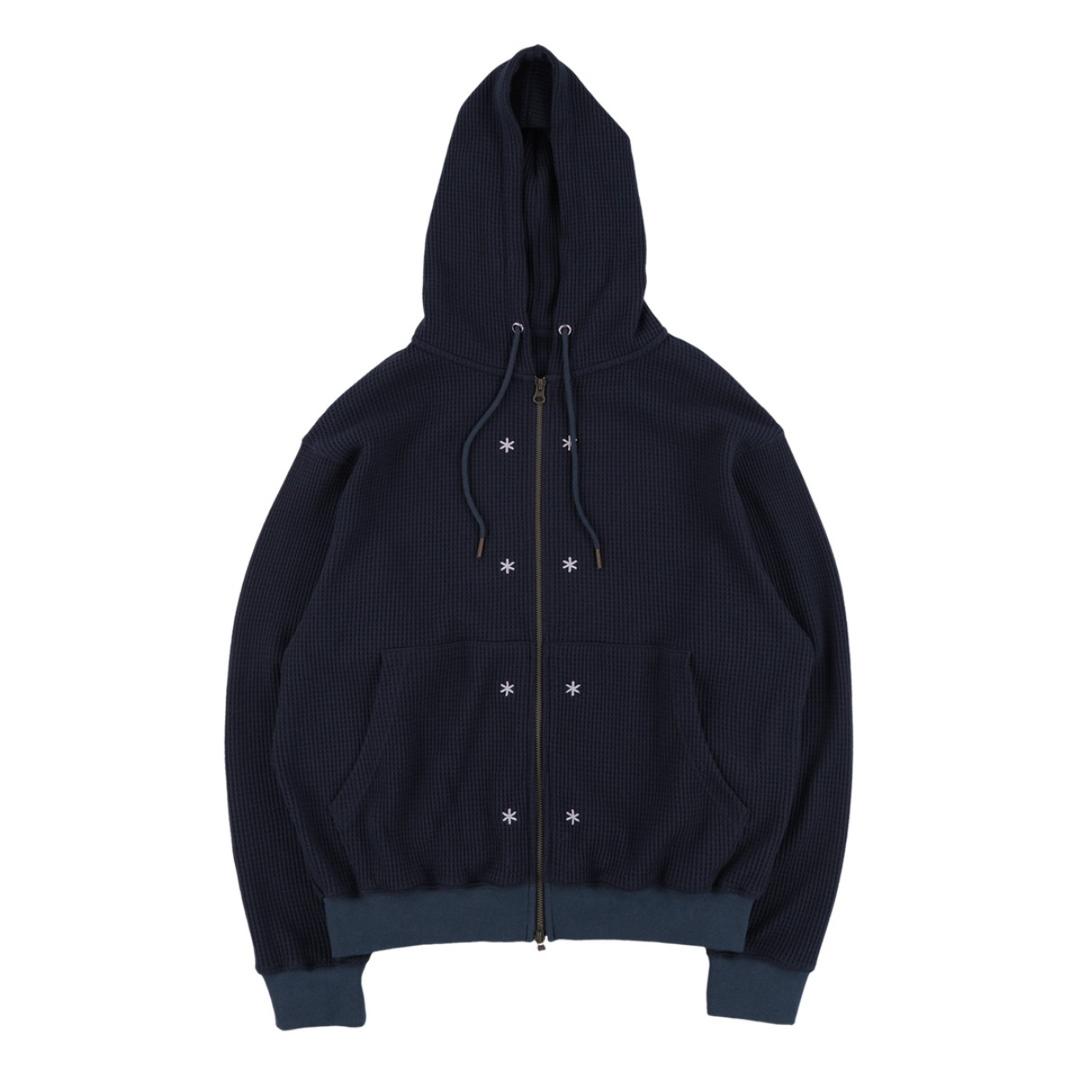 TCM snow waffle hooded zip-up (navy) (9/20 예약배송)