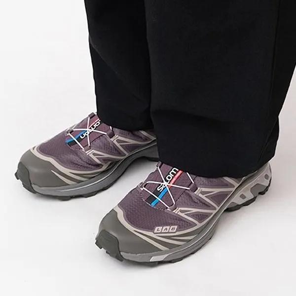 살로몬 남녀공용 XT-6 ADV 트레킹화 문스케이프 플럼