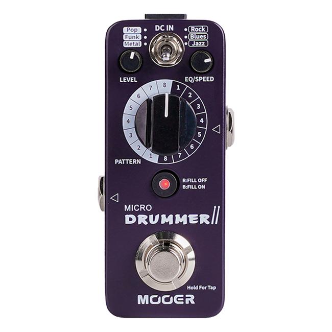 Mooer Audio - Micro Drummer II / 드럼 머신 페달