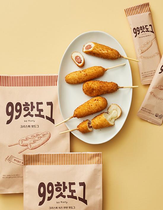 [99핫도그] 크리스피 핫도그 800g(80gX10개입) 2종 (택1)