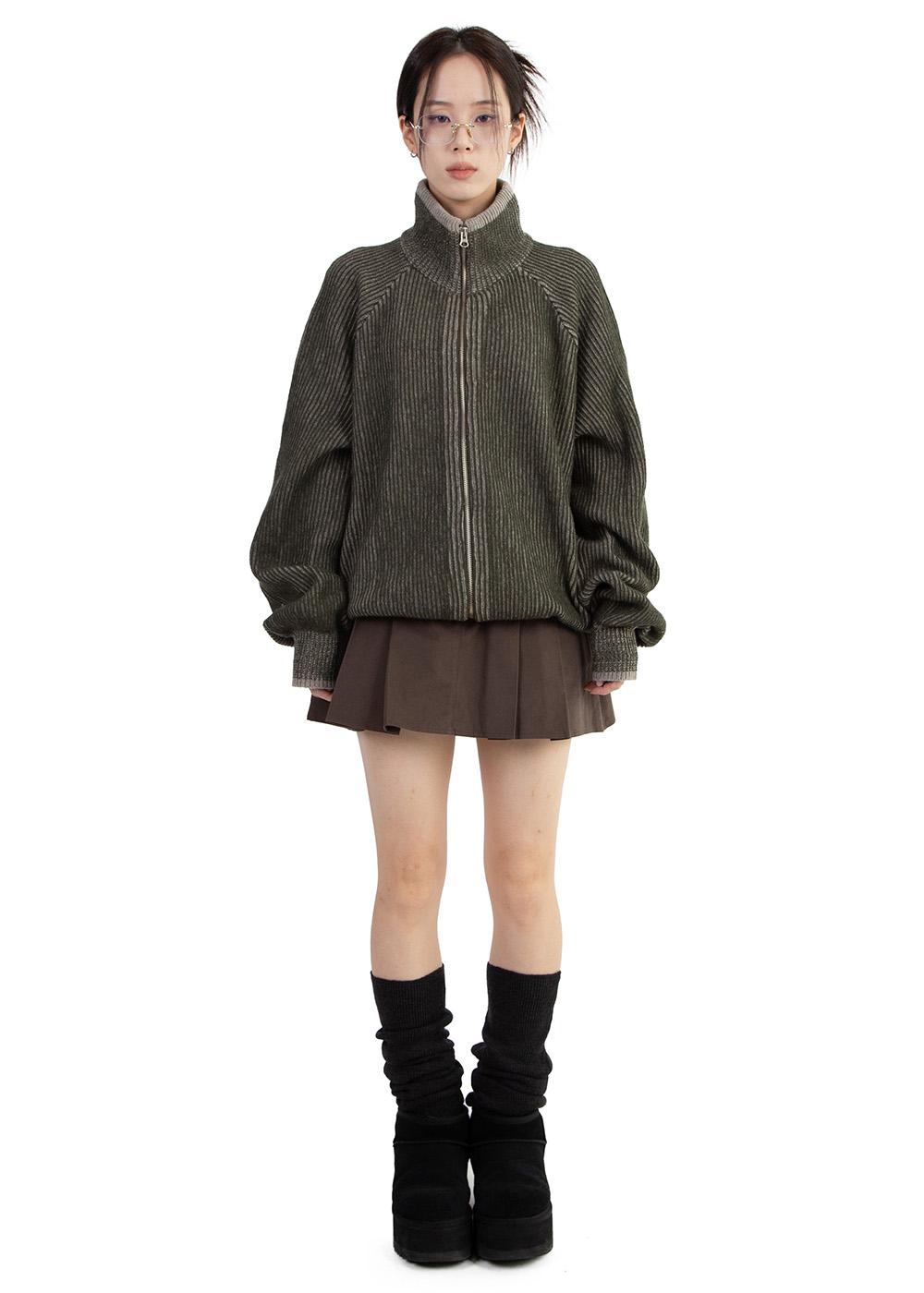 PLEATS  MINI SKIRT