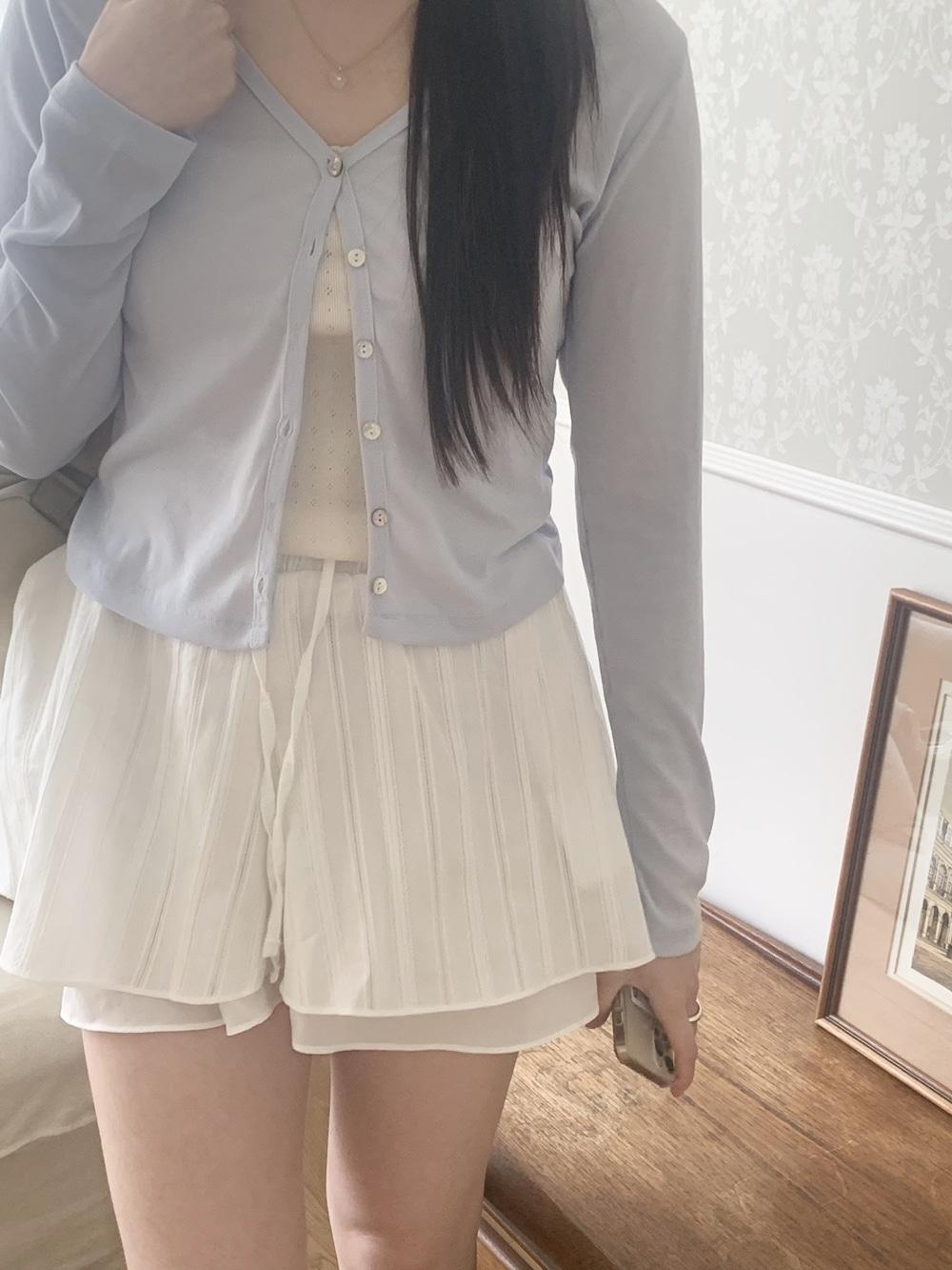 [밴딩스커트팬츠] 피크닉 skirt pants