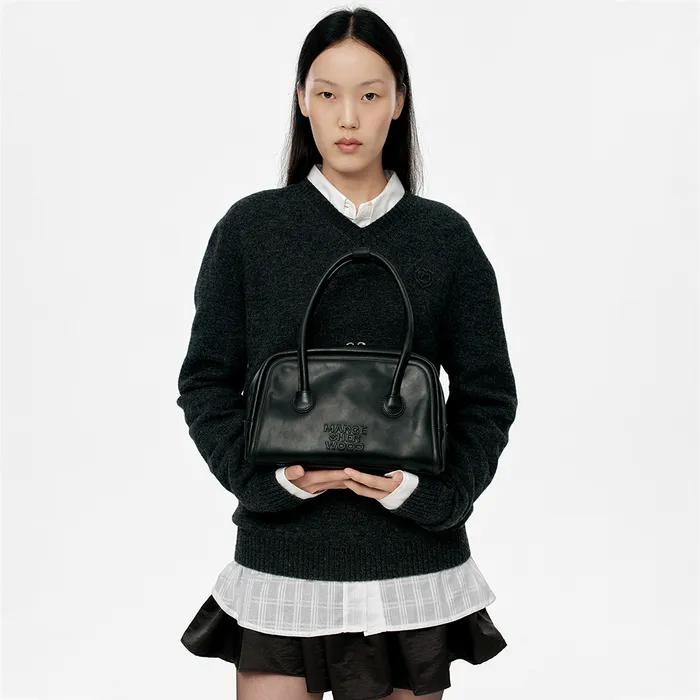 SOFT TOTE_black pull-up