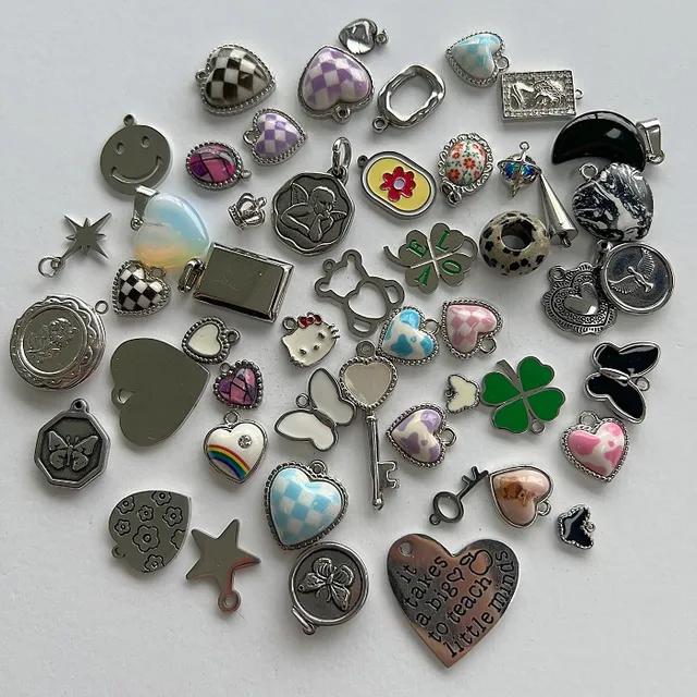 [재고,샘플 정리] Y2K 써지컬 기본 데일리 목걸이