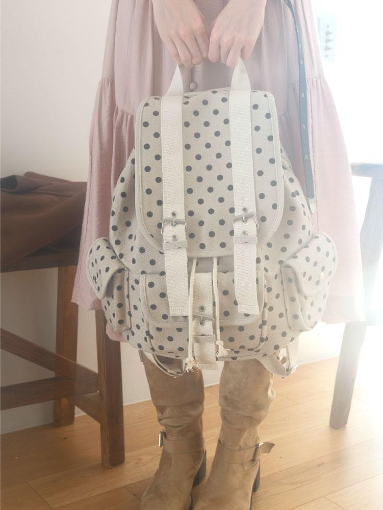 Ding Ding back pack_ivory