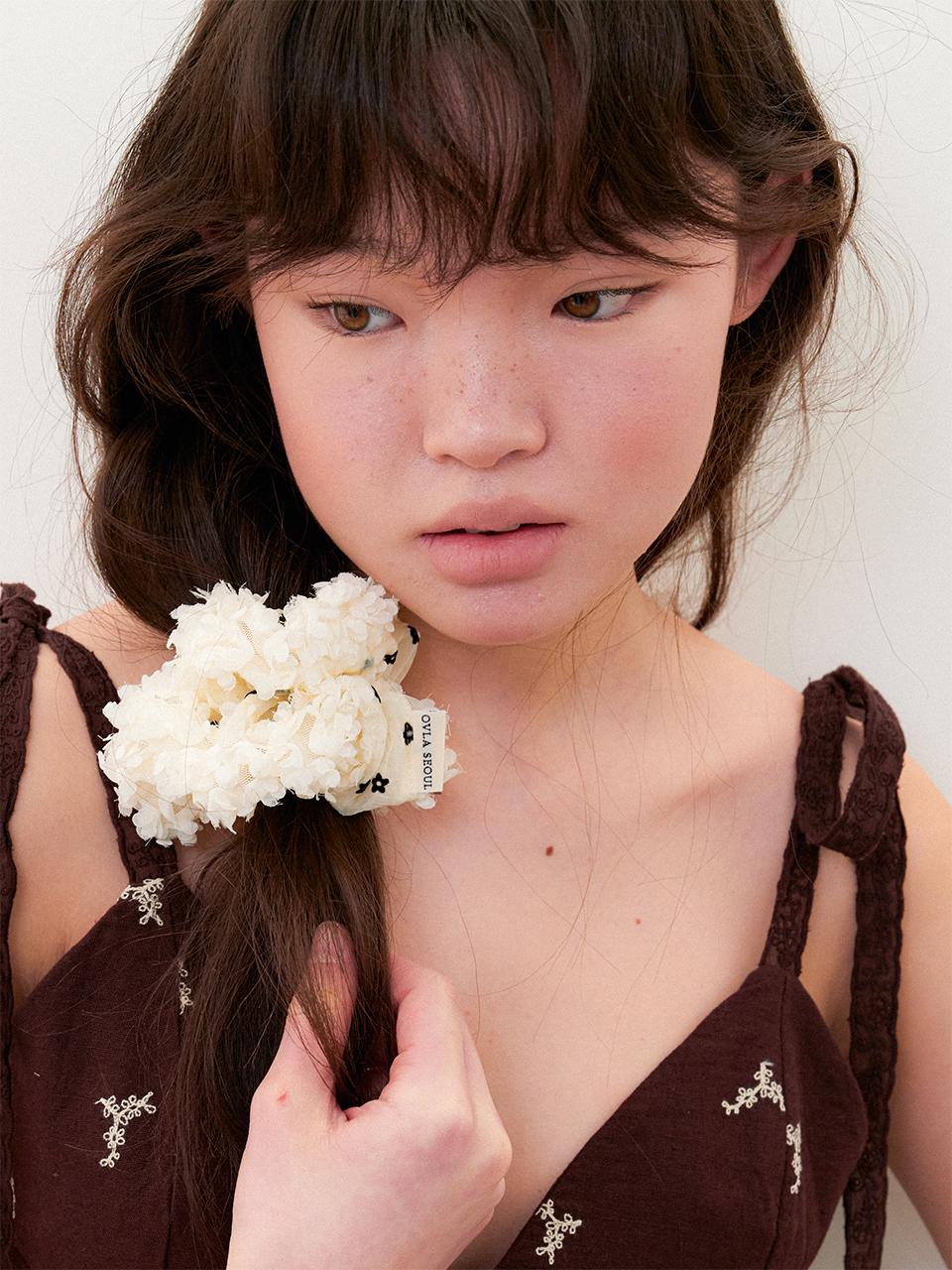 오블라 [애타트] wild flower scunchie HS033