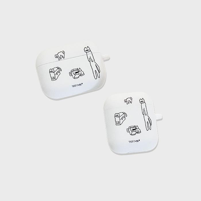 [서스스토어] 하찮은 매옹이 에어팟(프로)케이스