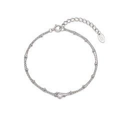 [스톤헨지] 더블 체인 실버 팔찌 SC1764