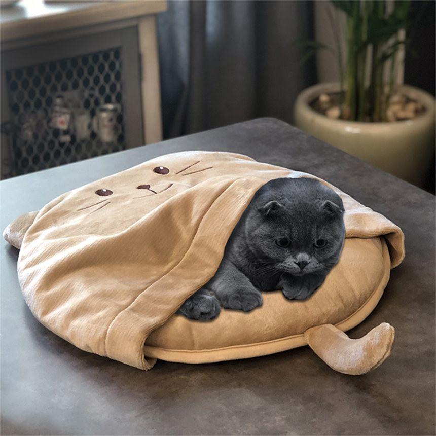 [주말특가]그레이독 네코 포근방석 베이지