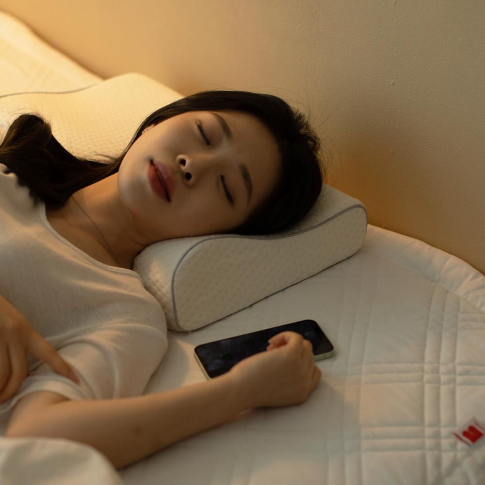 7CM 경추베개 낮은 목디스크 일자목 거북목 경추목베개