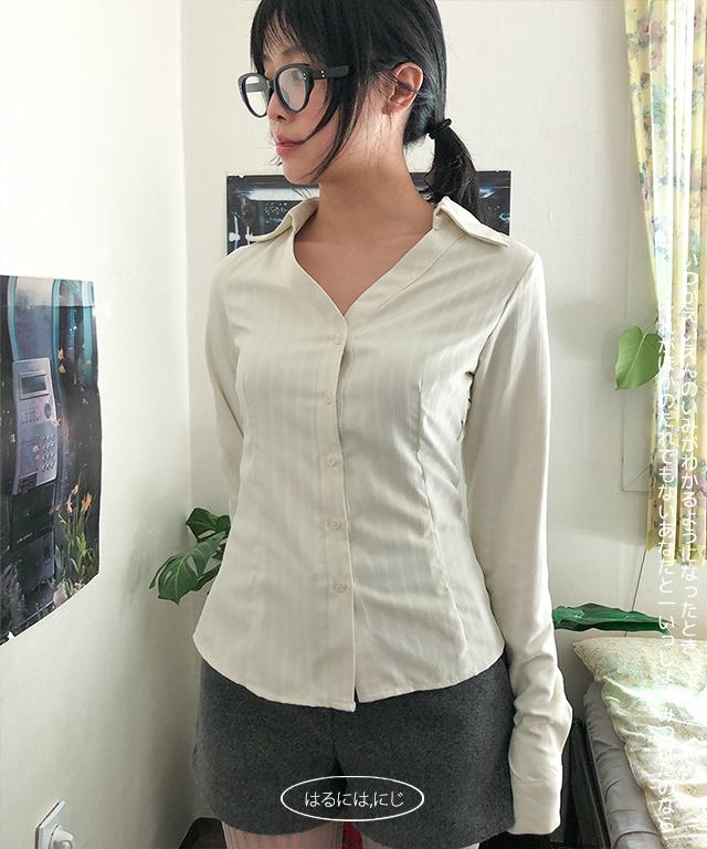 니지 suede una shirt