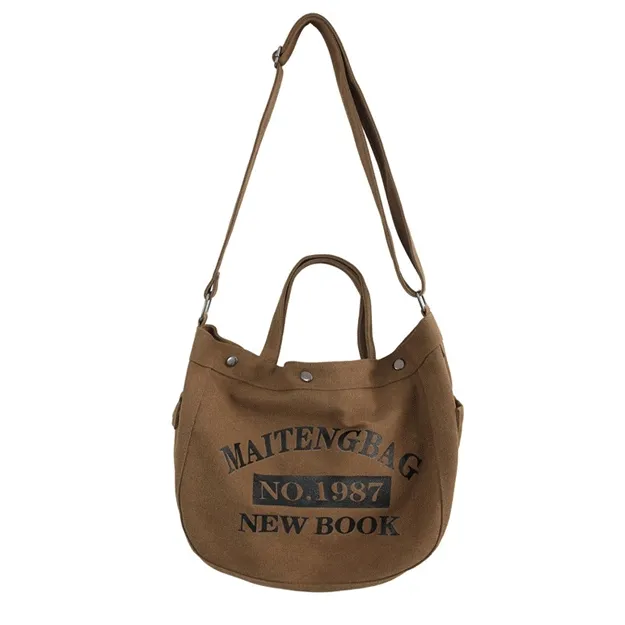 🔥⚡빠른출고⚡🔥 Maiteng 빈티지워싱 캔버스 메신져백