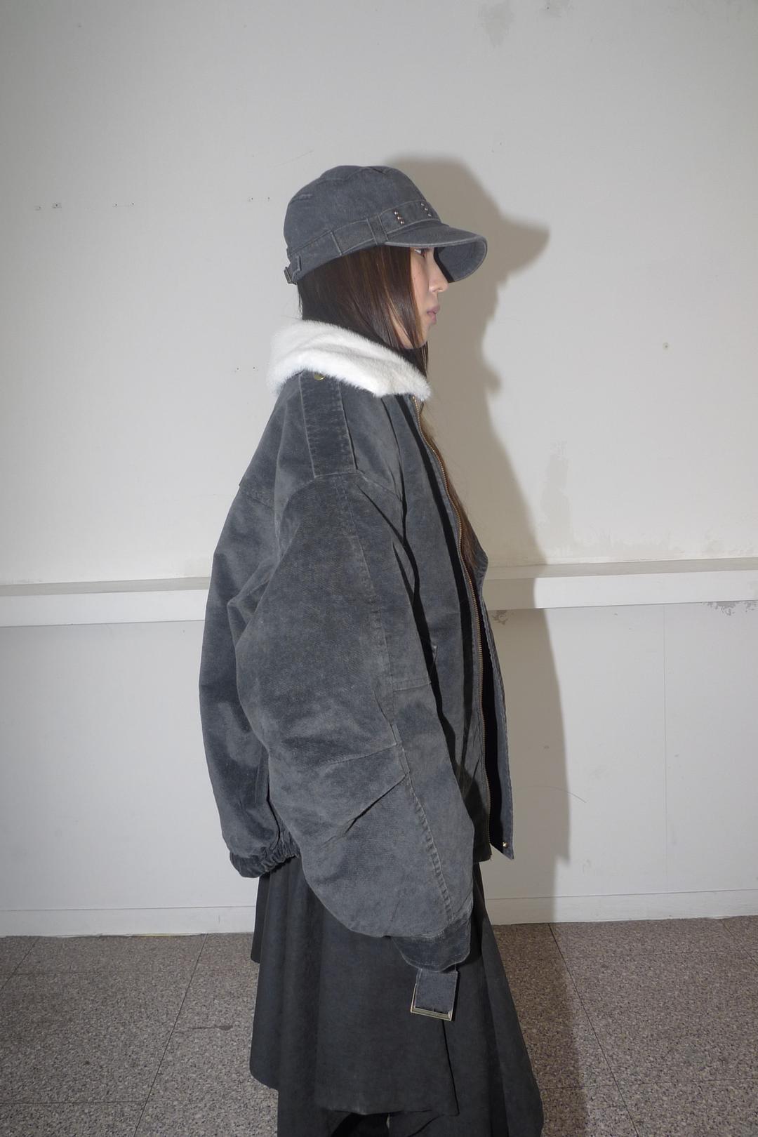 WASHING QUILTED FIELD JACKET