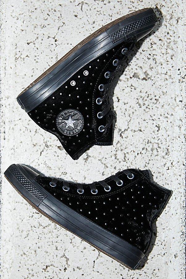 [Converse:컨버스] 벨벳 스터드 하이탑 스니커즈 (3컬러)