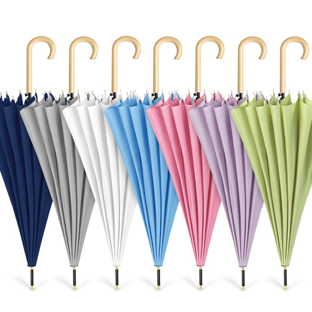 16k 자동 장우산 파스텔 우산 양산 우양산 원터치 컬러 튼튼한 경량 UV 자외선차단