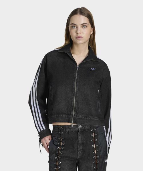 데님 레이싱 파이어버드 재킷 - 블랙 / KS1394