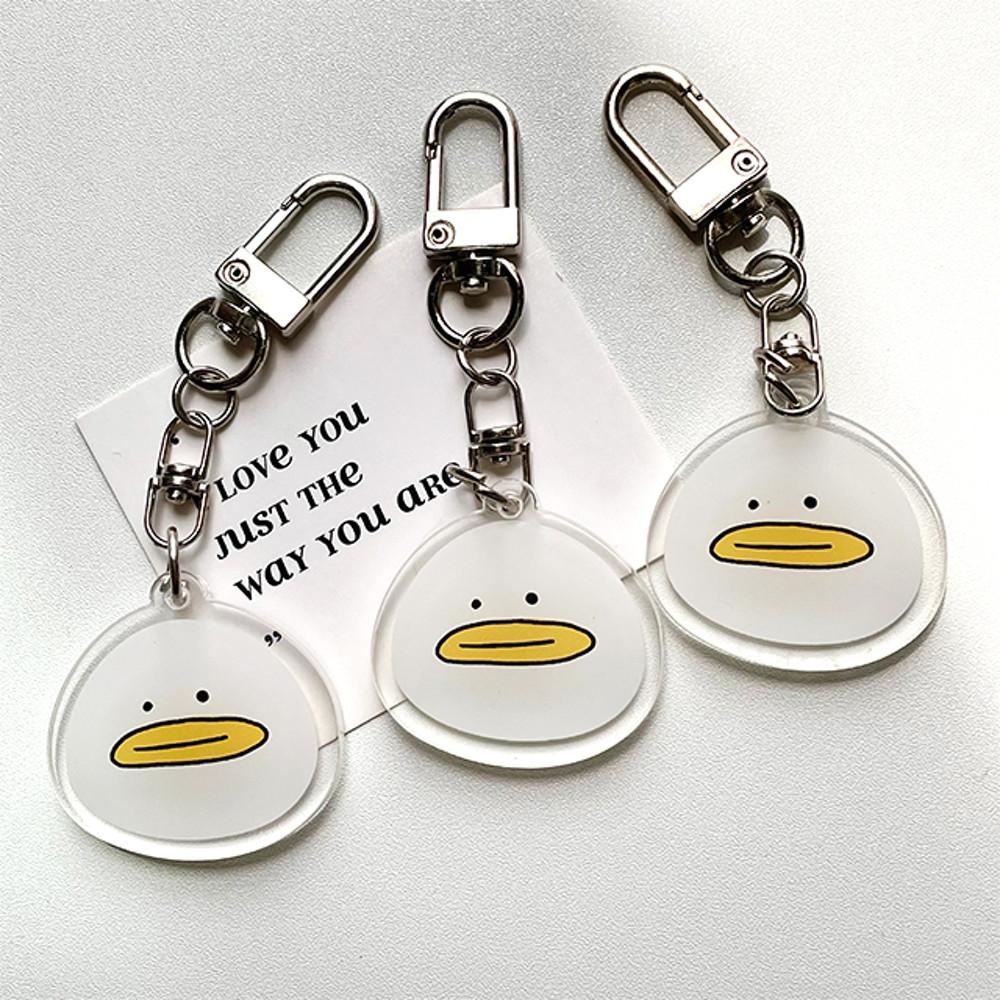 에어팟키링 귀여운 김빠덕 아크릴키링 에어팟 자동차 키링 그립톡