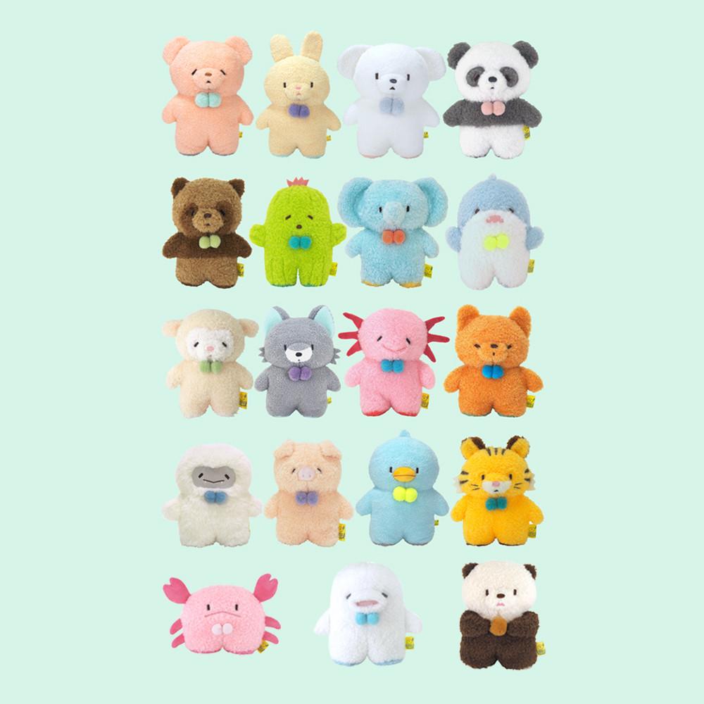 선레몬 폭신폭신 땃똔 탓똔 곰돌이 토끼 강아지 펭귄 미니 캐릭터 썬레몬  19종