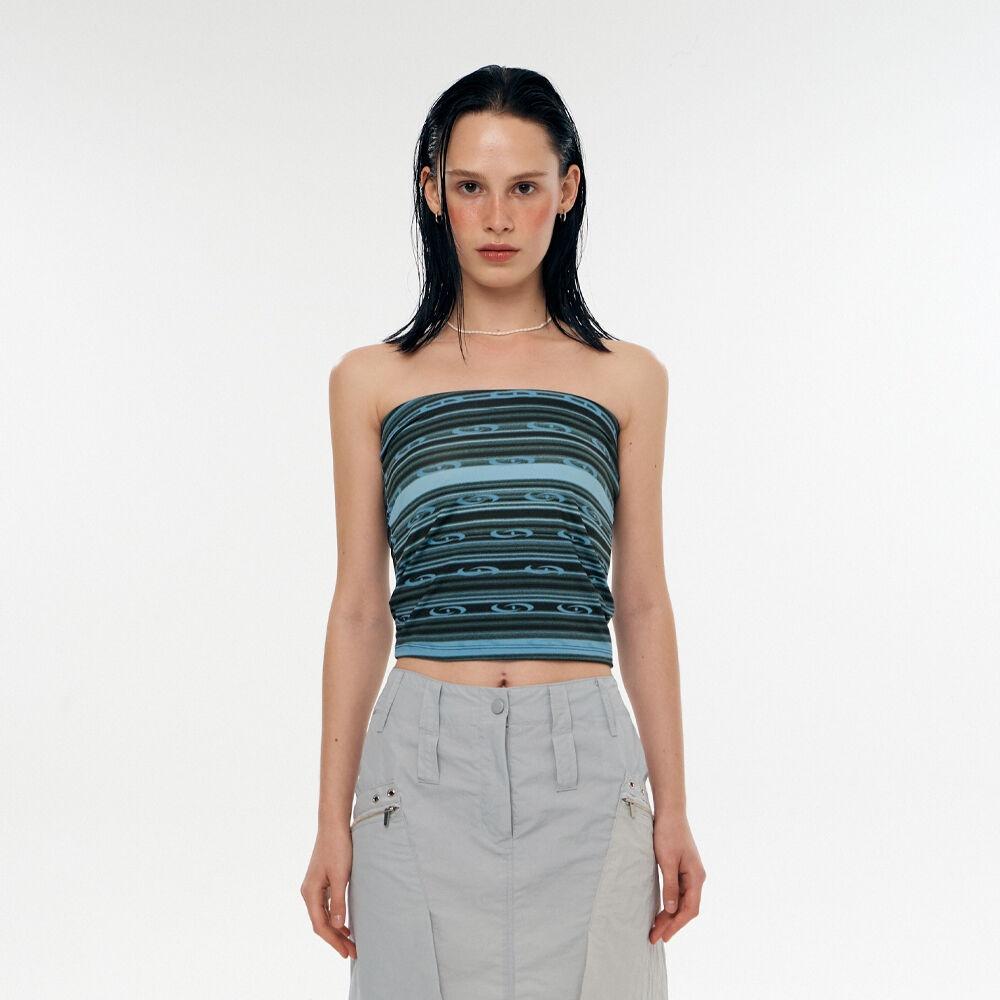 Hubble tube top [Dark green]