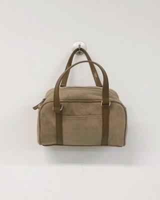 hiller suede round square bag (2color)