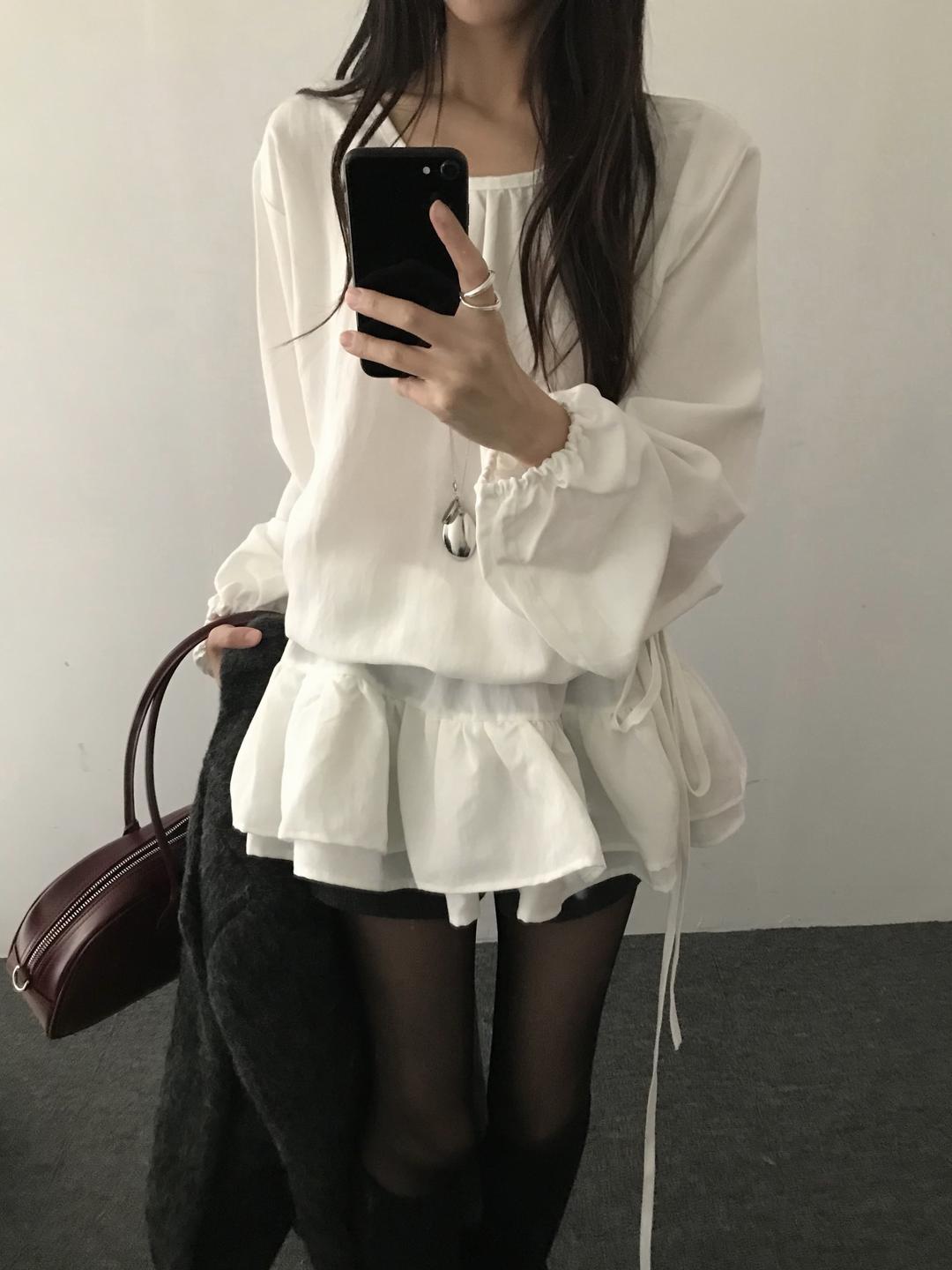 puff frill ops (2colors)